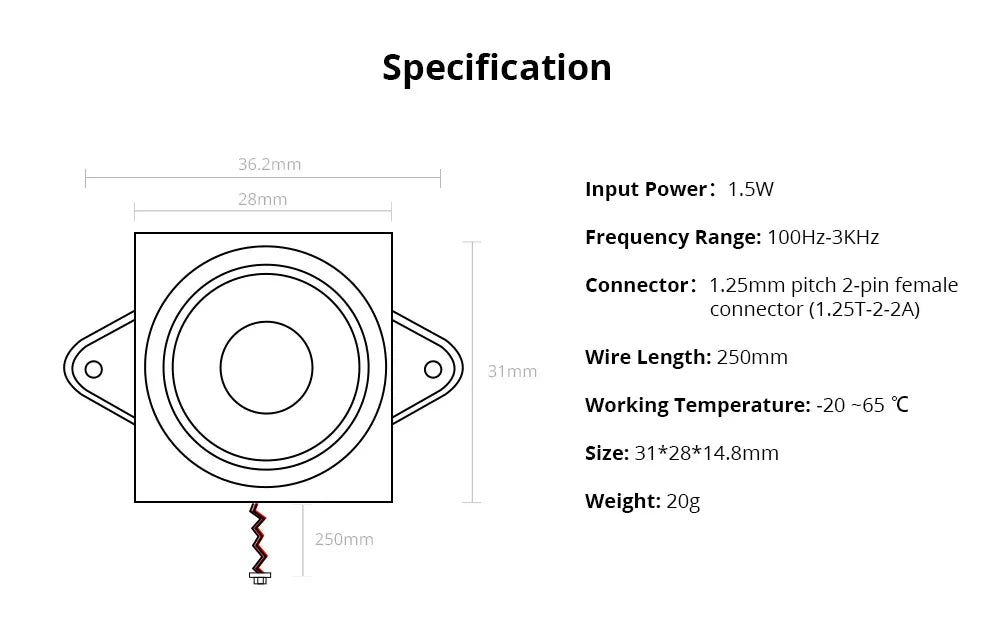 Nextion BOX Speaker for Nextion Intelligent Series HMI displays