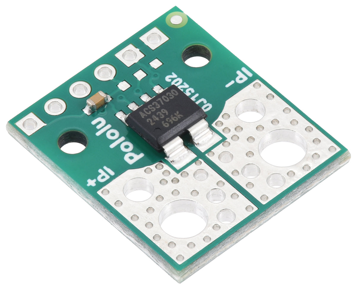 ACS37030LLZATR-020B3 compact current sensor -20A to +20A, 3.3V