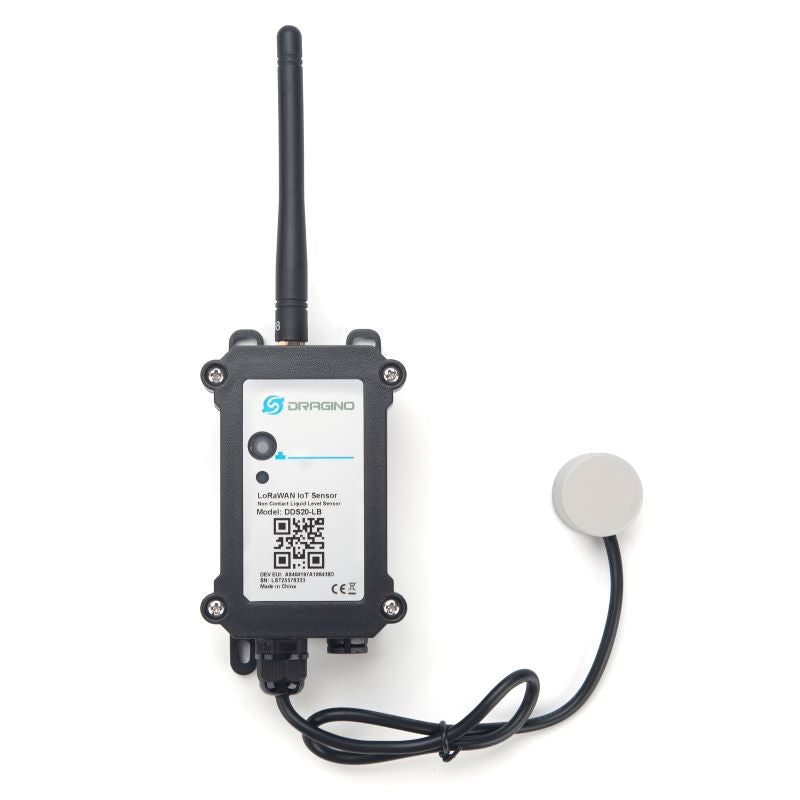 Dragino DDS20-LB-EU868 LoRaWAN Ultrasonic liquid level sensor