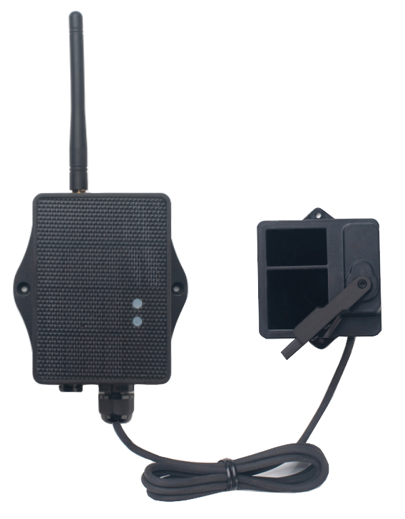 LDS25-LS-EU868 Solarbetriebener LoRaWAN LiDAR ToF-Distanzsensor mit Auto-Clean-Funktion