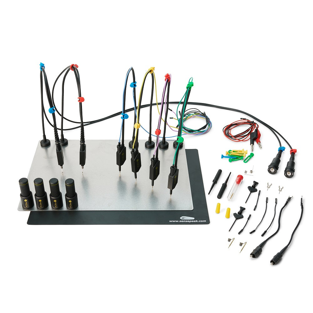 PCBite kit with 2x SQ200 200 MHz and 4x SQ10 handsfree probes