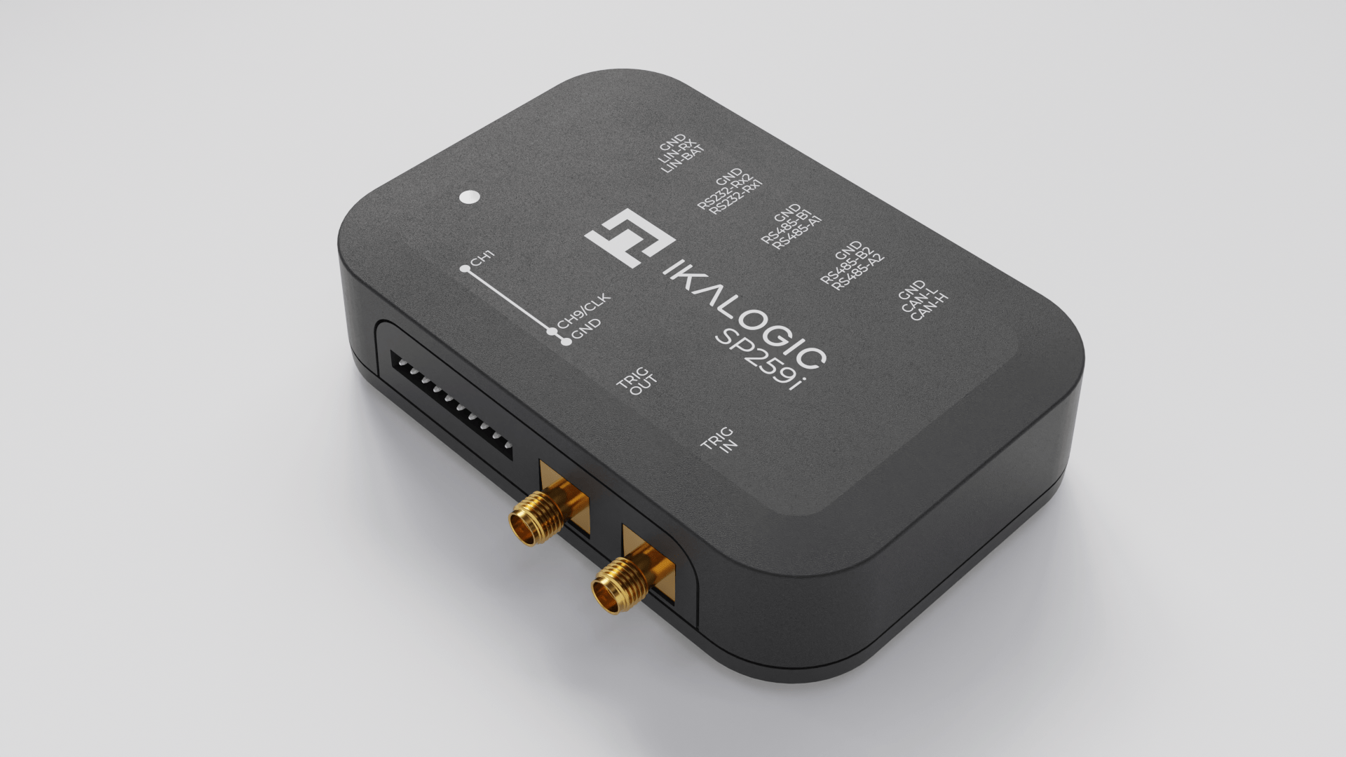 SP259i Logic Analyzer 9 Channels, 250 MHz Protocol Decoder & Trigger Functions + Industrial Features