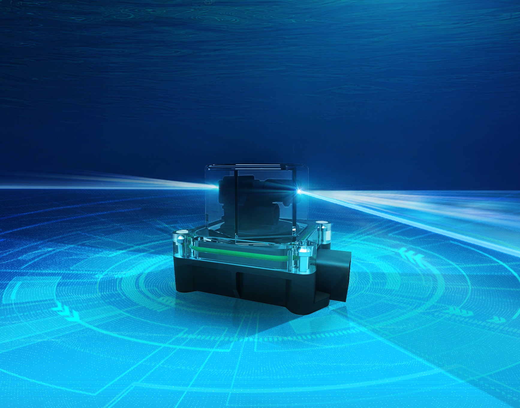 Benewake VLS-H5 Unterwasser-360°-Einzellinien-Scanning-LiDAR