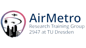 Logo der AirMetro (Research Training Group 2947 an der TU Dresden)