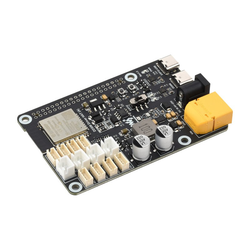 Waveshare Direct Drive Servo Motor Driver Board, Integrates ESP32 and Control Circuit, Supports 2.4GHz Wi-Fi