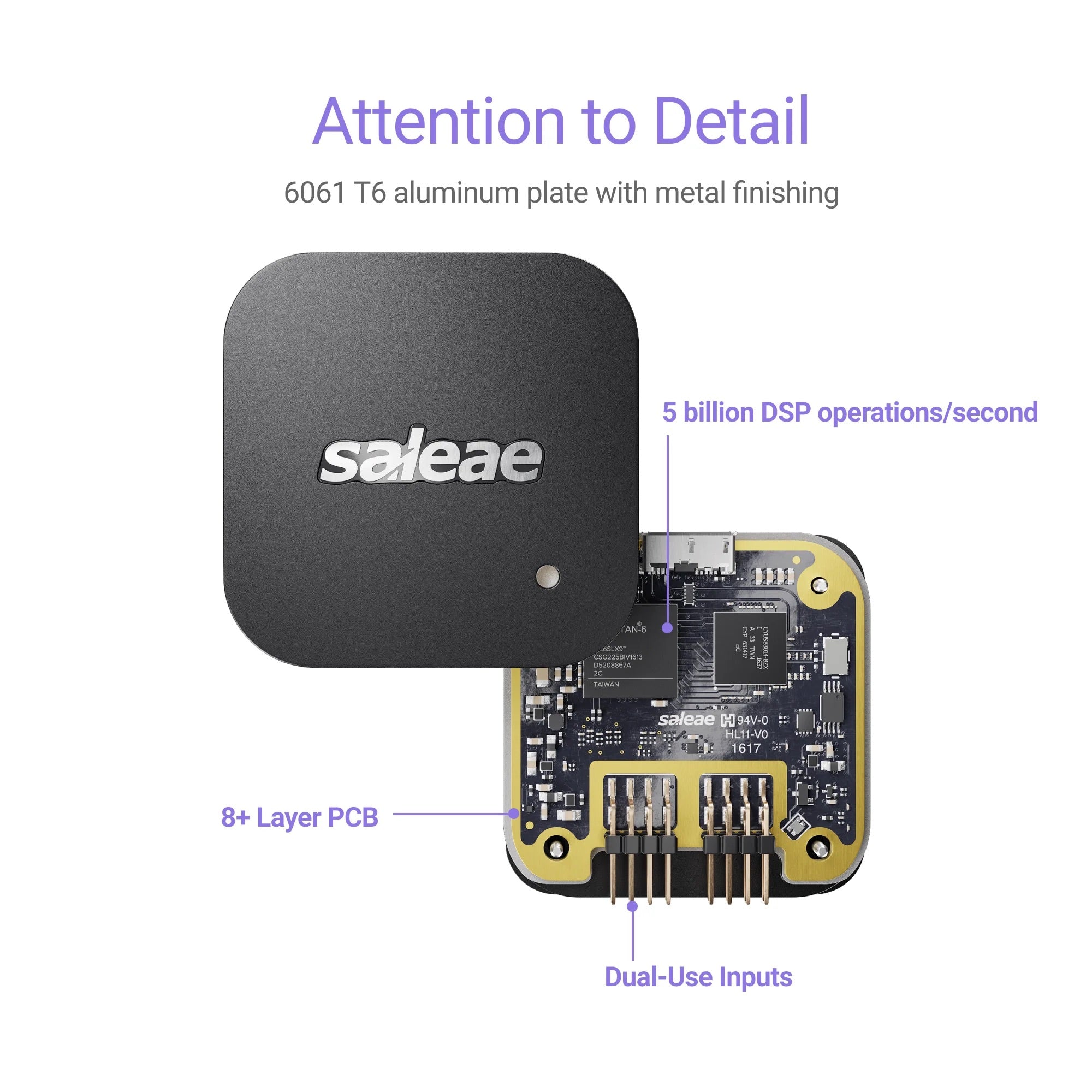 Saleae Logic 8 - USB Logic Analyzer - Black