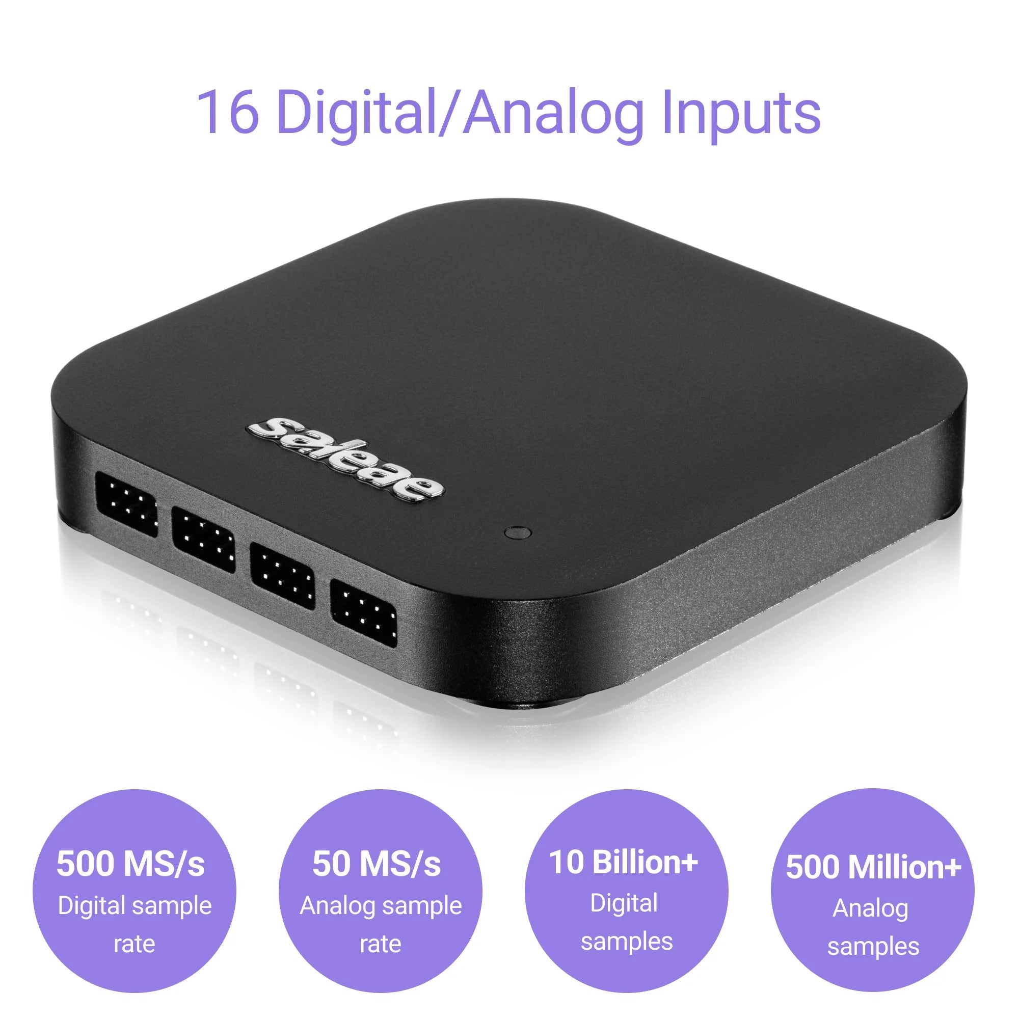 Saleae Logic Pro 16 – USB-Logic Analyzer – schwarz