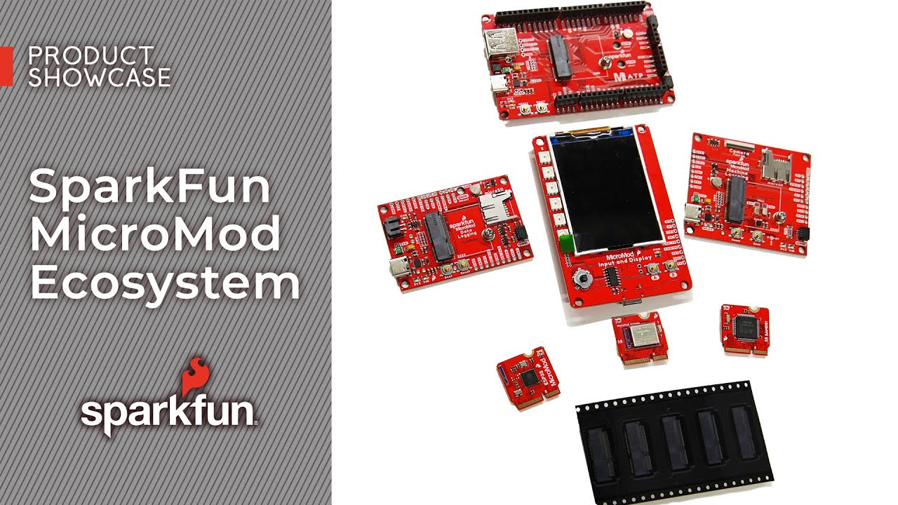 Sparkfun MicroMod ecosystem Video Thumbnail