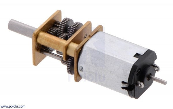 pololu gear motor 1000:1 Micro Metal Gearmotor LP 6V with Extended Motor Shaft