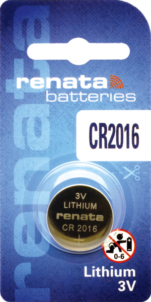 CR2016 3V Lithium-Knopfzelle