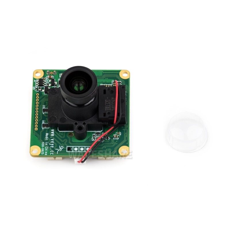 Waveshare IMX462 2MP IR-CUT Camera, Starlight Camera Sensor 100° FOV