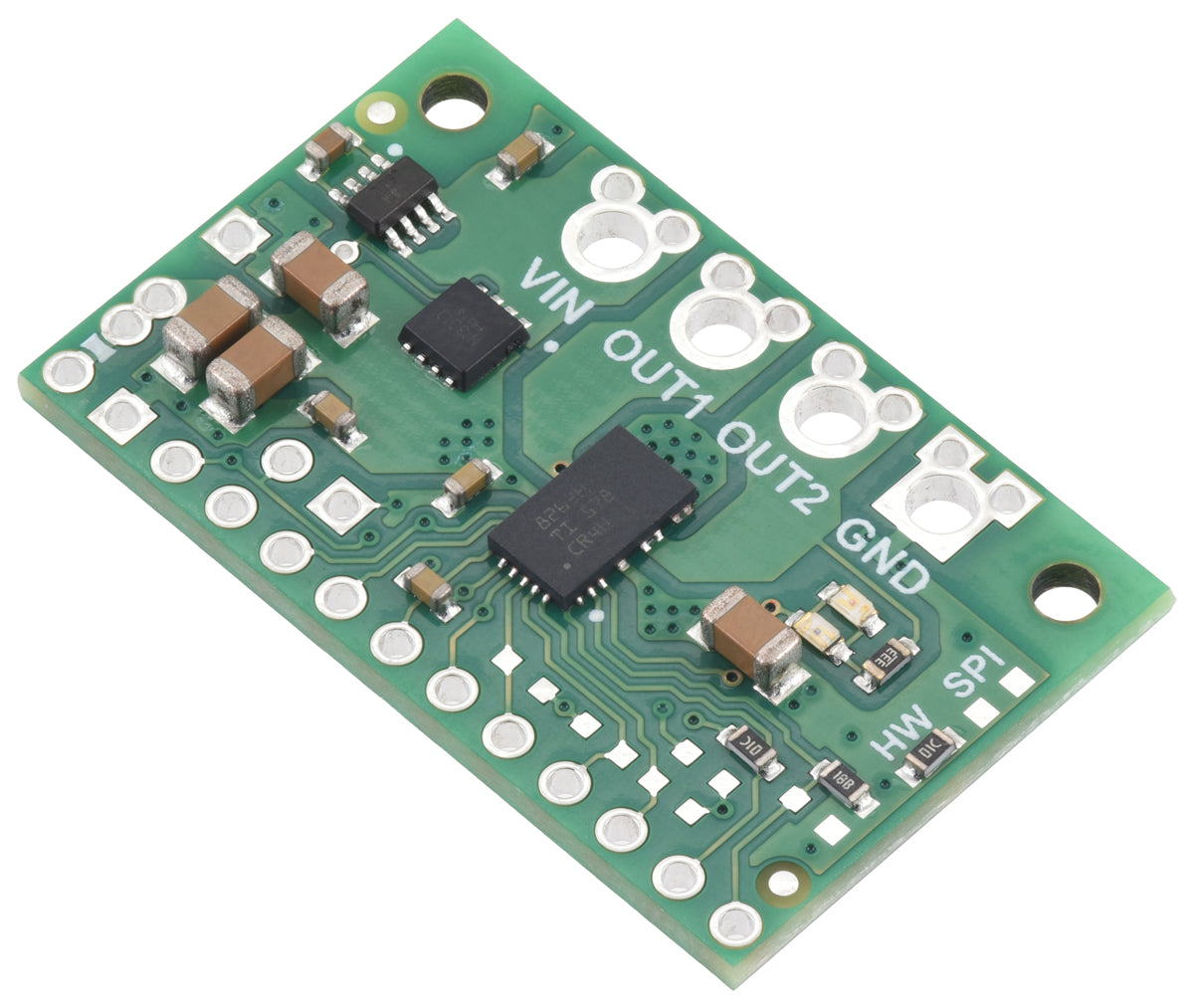 Pololu DRV8263H Single Brushed DC Motor Driver Carrier (4.5-65V, 3.5A, Overheat Protection)
