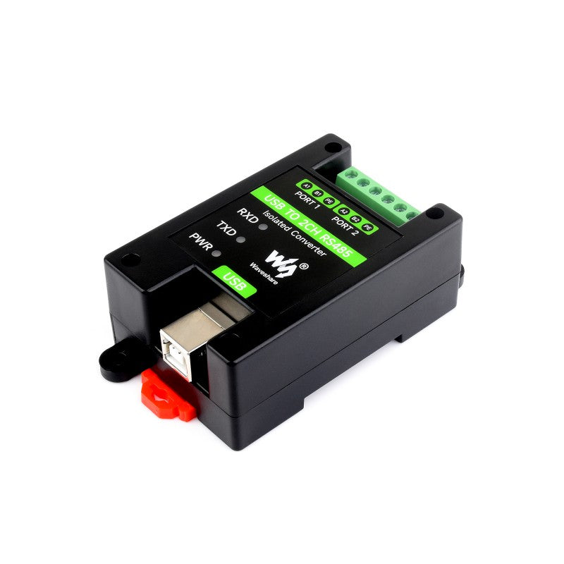 Waveshare USB TO 2CH RS485 Industrial Grade Isolated Converter