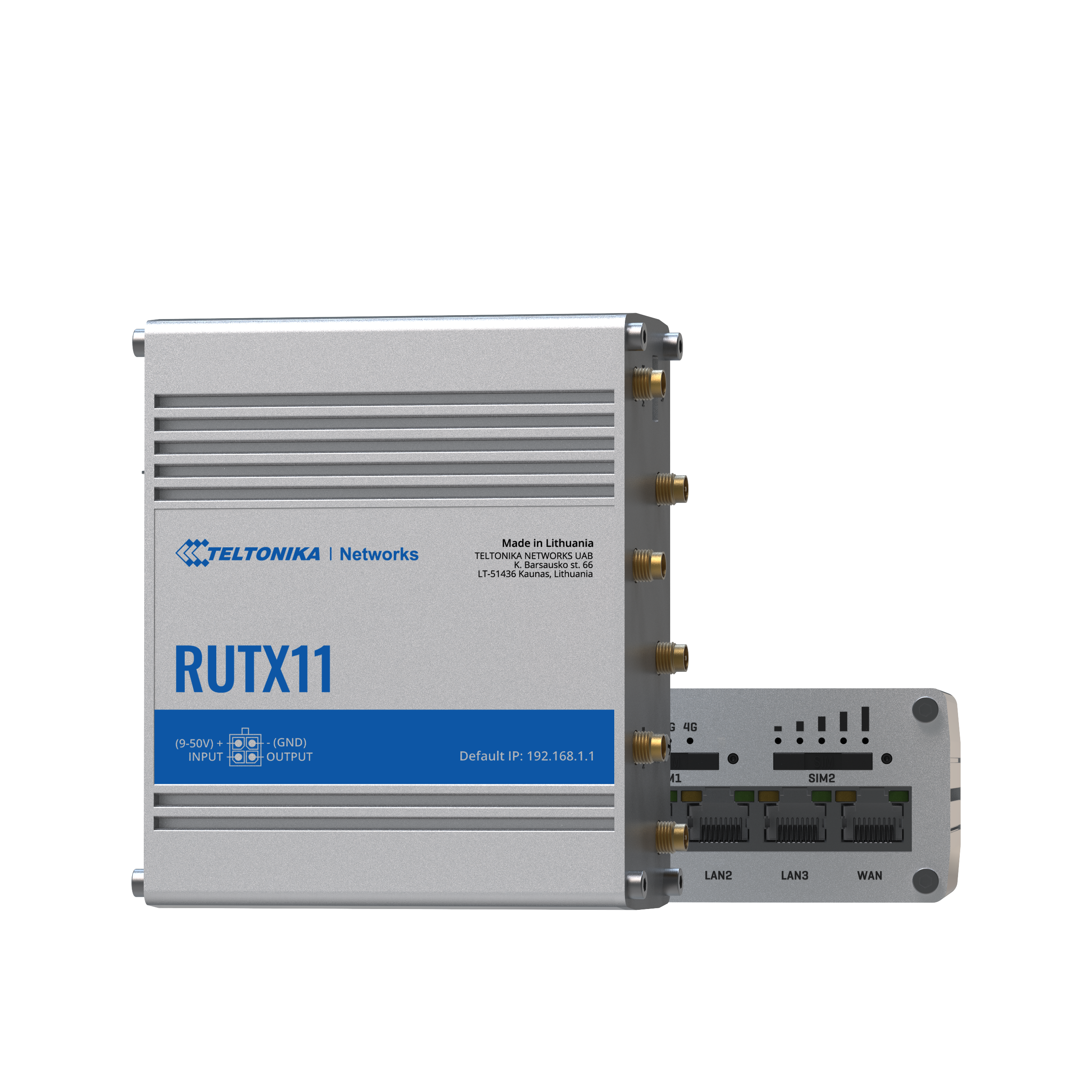 Teltonika RUTX11 Industrieller Mobilfunk LTE Advanced (LTE-A) Router