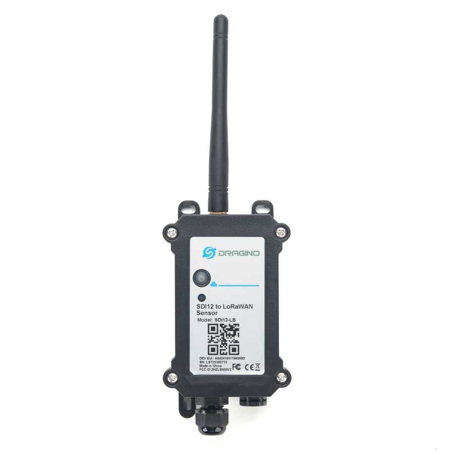 Dragino SDI-12-LB-EU868-M16 SDI-12 to LoRaWAN Converter