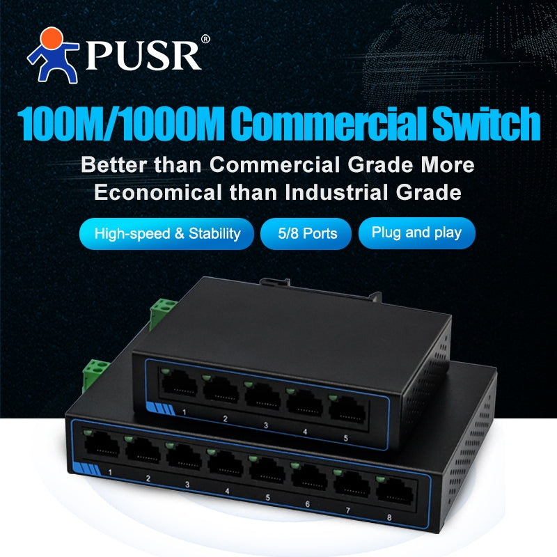 USR-SG1008 Unmanaged 8-Port Gigabit Ethernet Switch