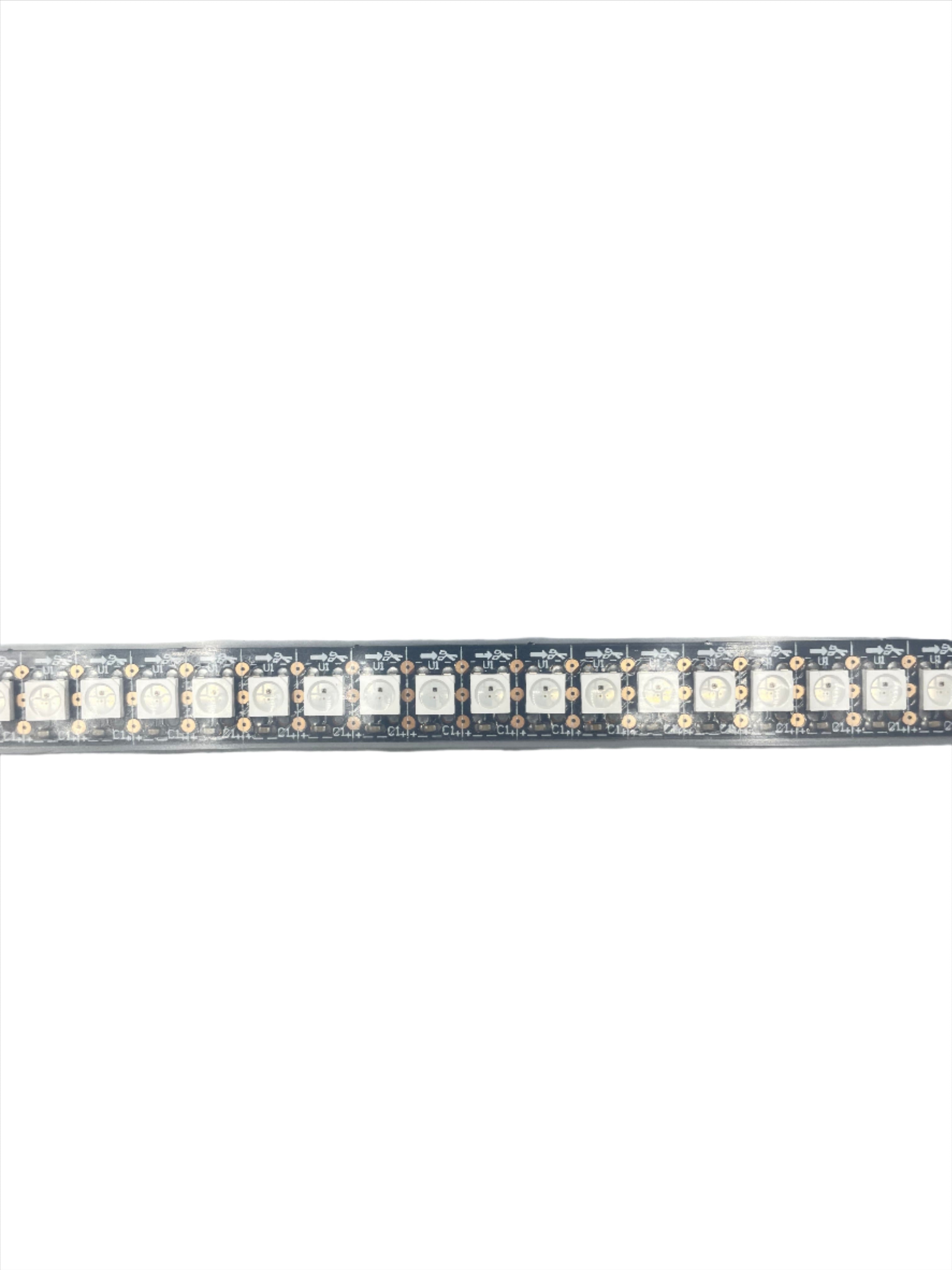SK6812-B RGB LED-Streifen, 144 LEDs pro Meter, 5 Meter, Schwarze PCB
