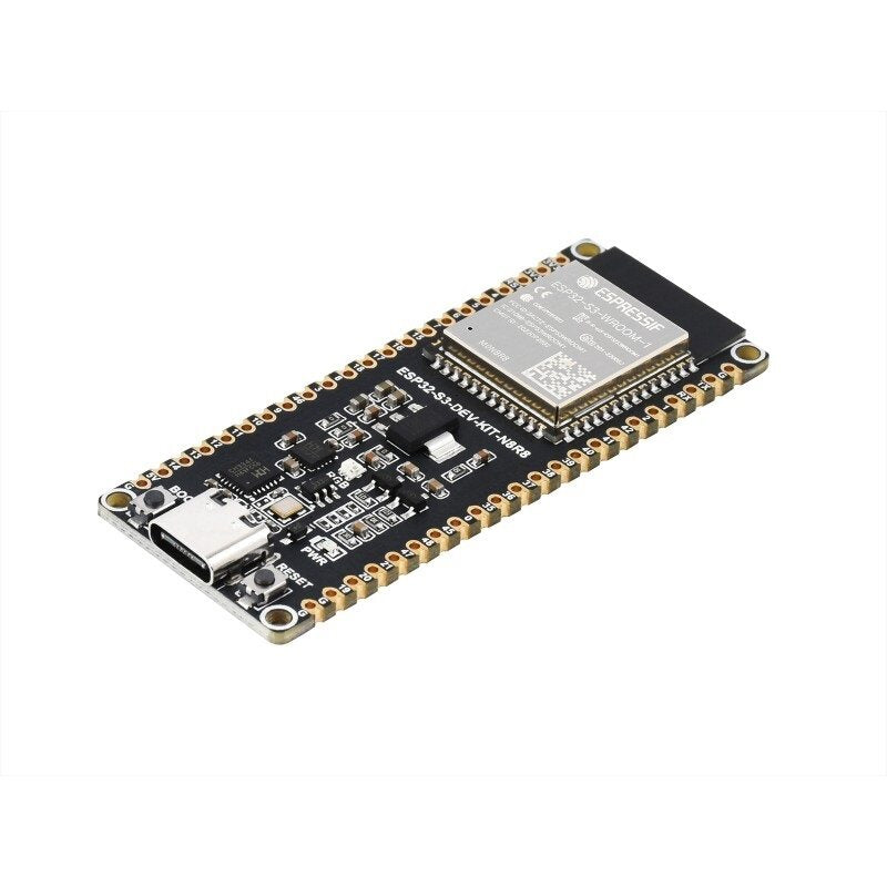 Waveshare ESP32-S3 Microcontroller, 2.4GHz Wi-Fi Development Board, 8MB Flash, No headers