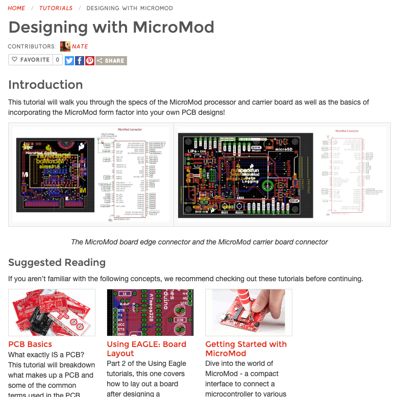 MicroMod - Sparkfun's new ecosystem