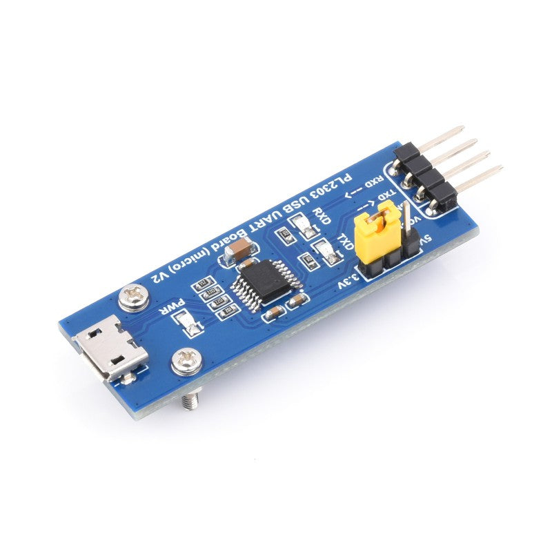 Waveshare PL2303 USB To UART (TTL) Communication Module Micro Connector