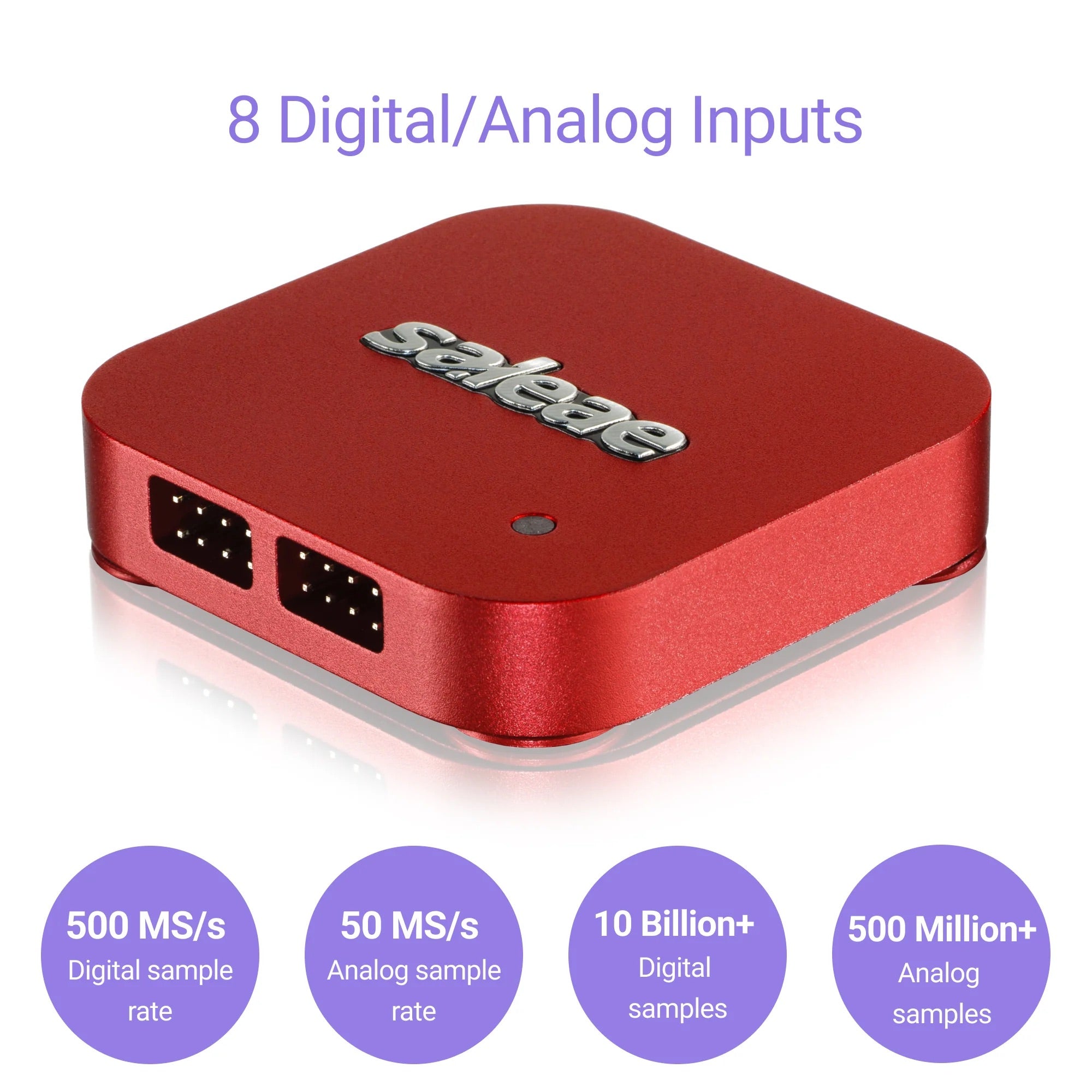 Saleae Logic Pro 8 - USB Logic Analyzer - Red