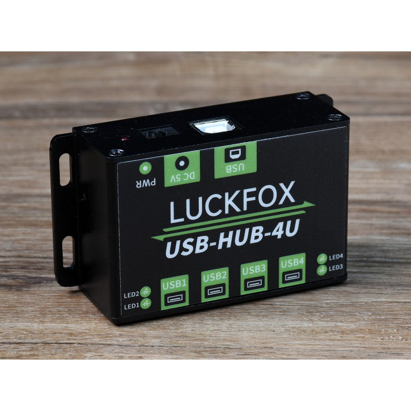 LUCKFOX Industrial grade USB HUB, Extending 4x USB 2.0 Ports