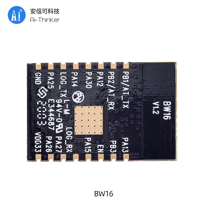 Bw16 Module AI-Thinker BW16 WiFi & Bluetooth Module (800-Reel)
