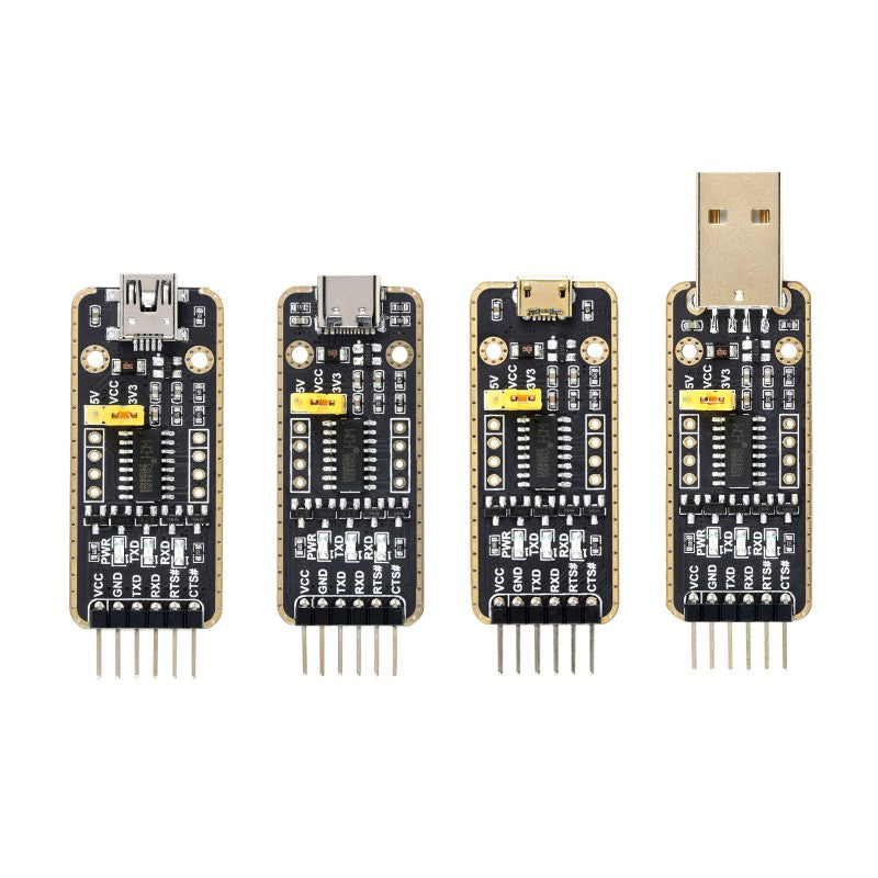 Waveshare USB To UART Module, USB-Mini Connector, High Baud Rate