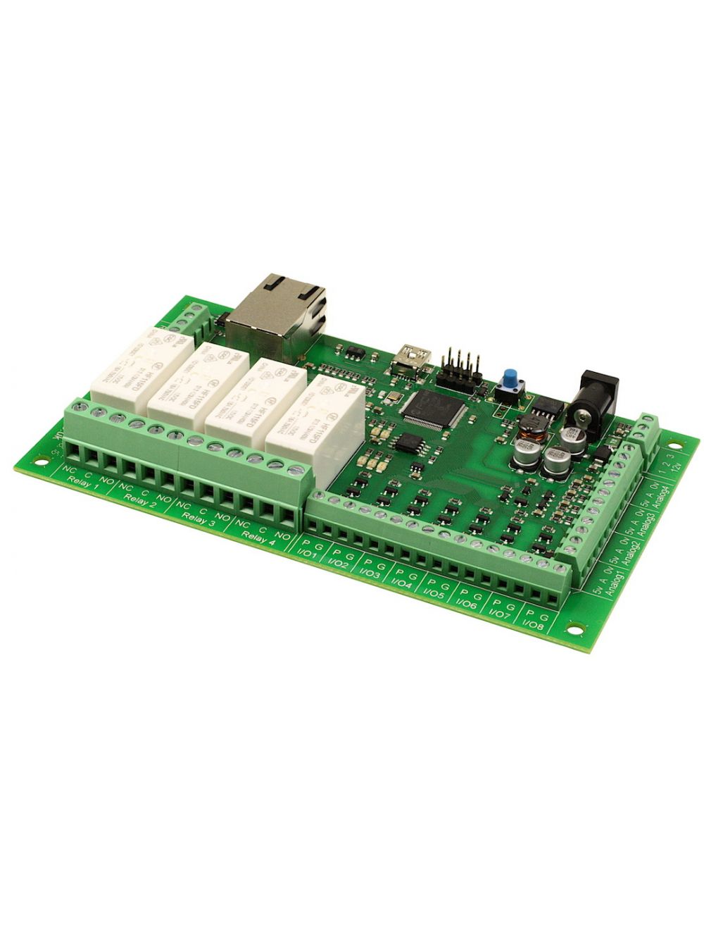 dS3484 4 x 16A Ethernet relay module