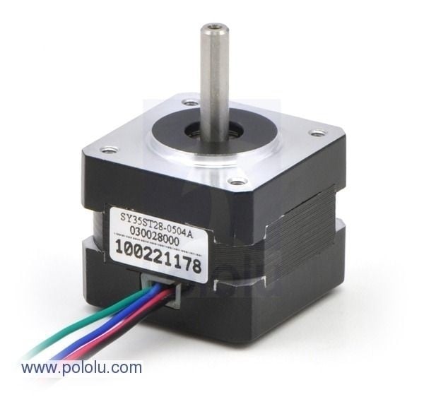 Exp Tech Stepper motors for precise motion control