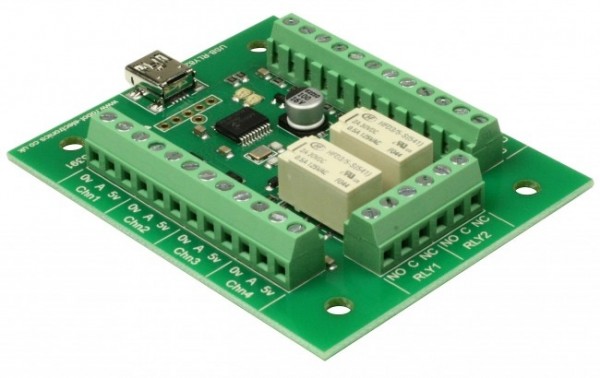 USB-RLY82 - 2 channel USB relay
